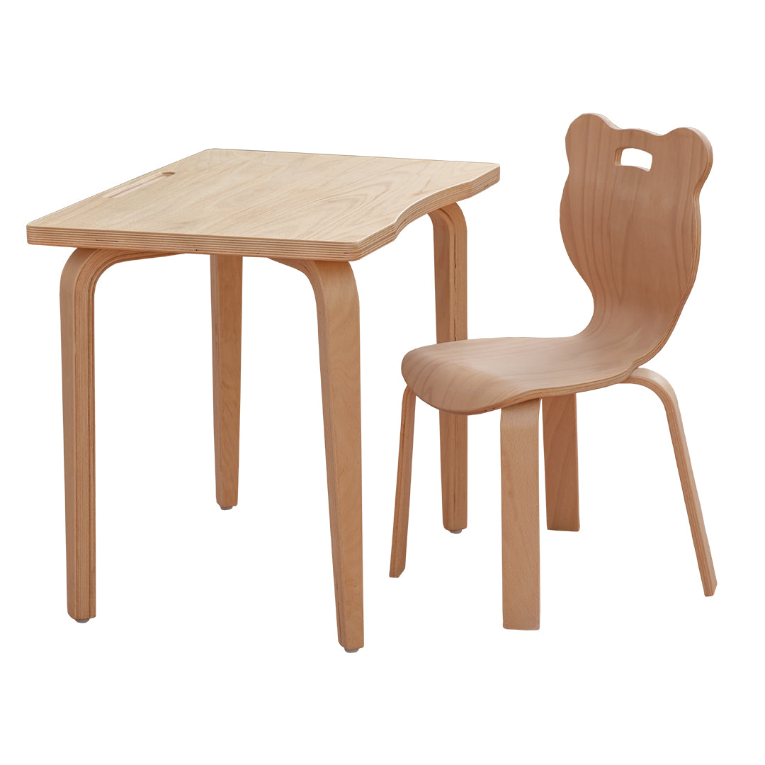 Montessori Table and Chair Set for Kids - Panda