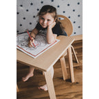 Montessori Table and Chair Set - Pearl