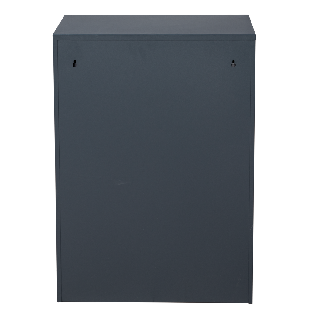 Metal Recycling Bin, Waste Separation Units - Rukh Grey