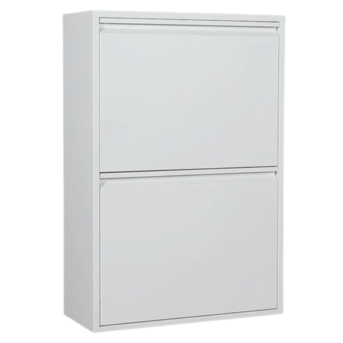 Metal Recycling Bin, Waste Separation Units - Rukh White