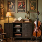 Metal Storage Cupboards, Side Cabinets - Alicanto Vintage