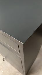 RERURBISHED - Metal Parcel Delivery Box Outdoor - Extra Large (Grey)