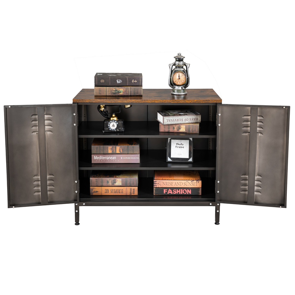 Metal Storage Cupboards, Side Cabinets - Alicanto Vintage