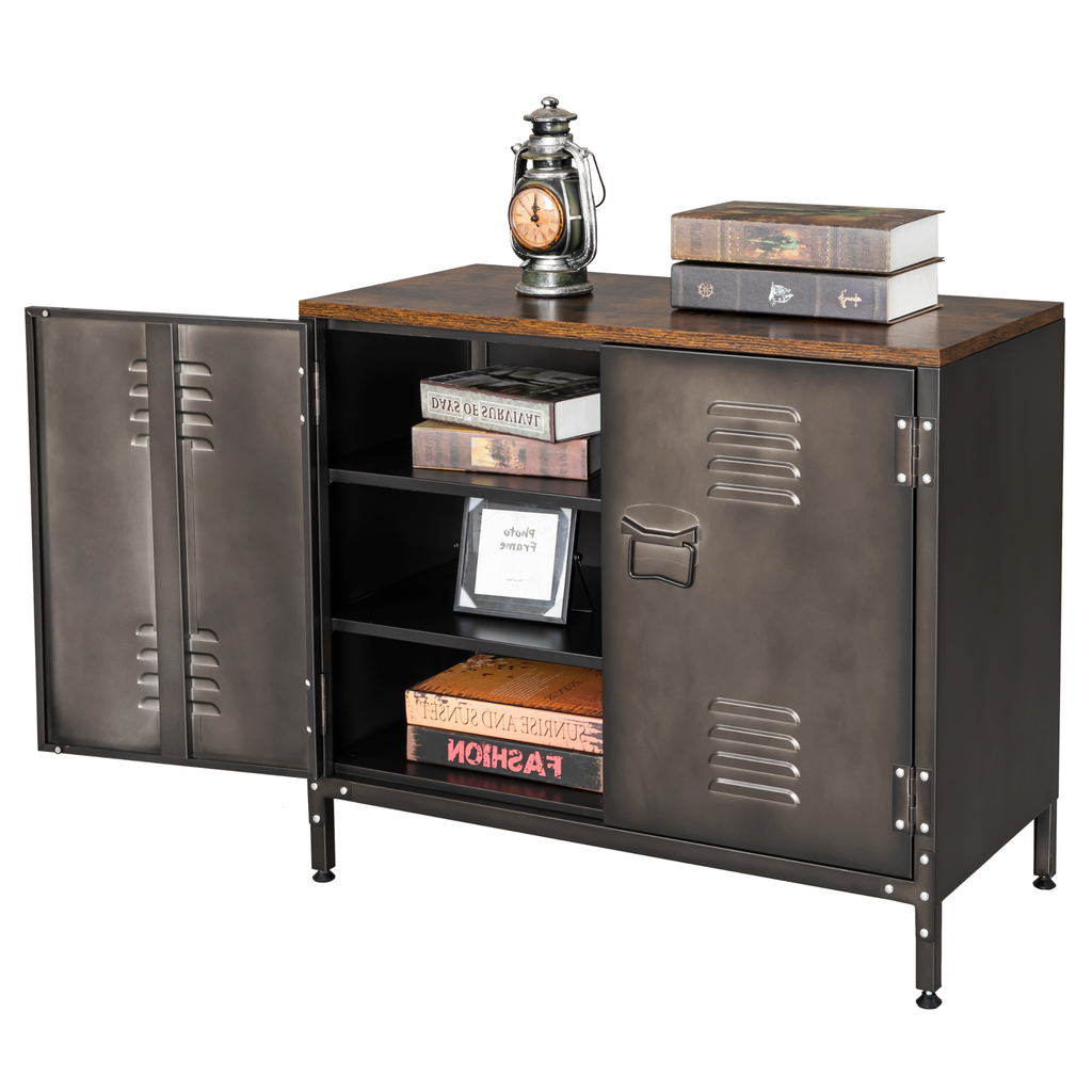 Metal Storage Cupboards, Side Cabinets - Alicanto Vintage