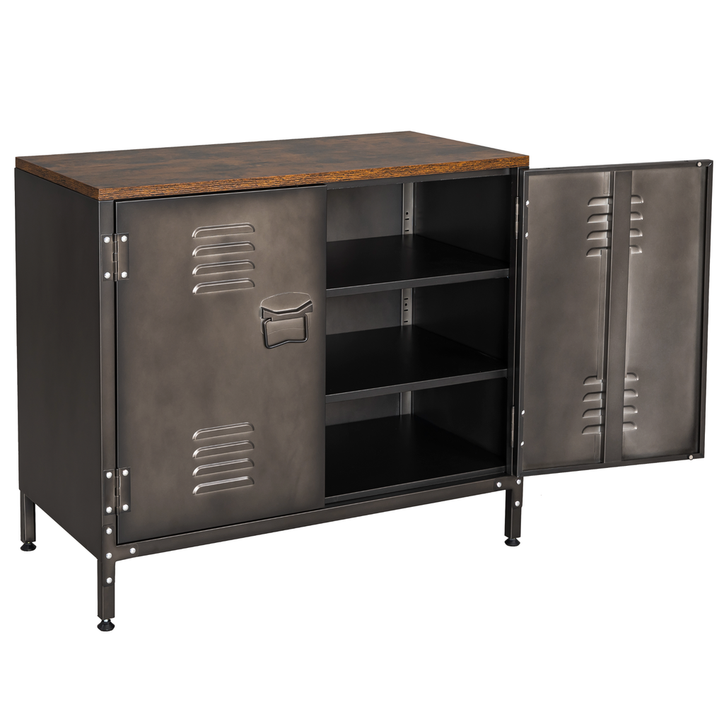 Metal Storage Cupboards, Side Cabinets - Alicanto Vintage
