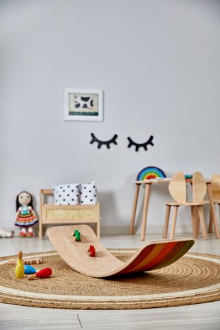 Earth Wooden Balance Board