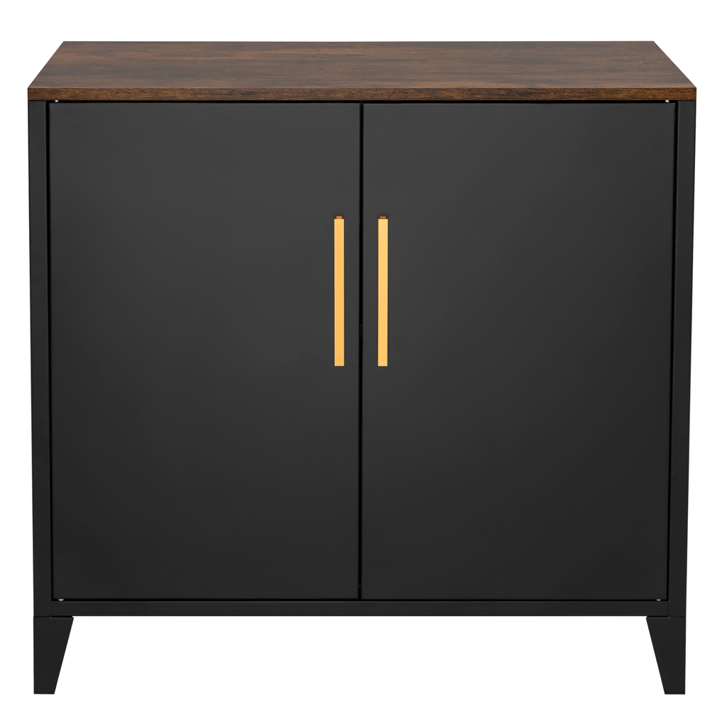 Metal Storage Cupboards, Side Cabinets - Bennu Black