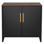 Metal Storage Cupboards, Side Cabinets - Bennu Black