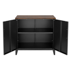 Metal Storage Cupboards, Side Cabinets - Bennu Black