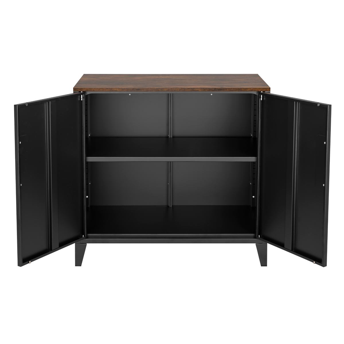 Metal Storage Cupboards, Side Cabinets - Bennu Black