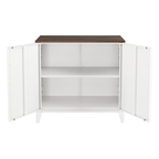 Metal Storage Cupboards, Side Cabinets - Bennu White