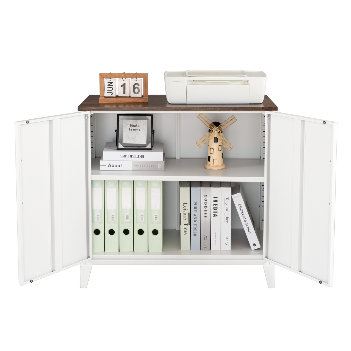 Metal Storage Cupboards, Side Cabinets - Bennu White