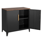 Metal Storage Cupboards, Side Cabinets - Bennu Black