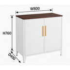 Metal Storage Cupboards, Side Cabinets - Bennu White