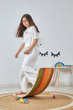 Wooden Balance Board - Earth