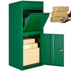Metal Parcel Delivery Box Outdoor - Extra Large (Green)