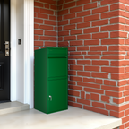 Metal Parcel Delivery Box Outdoor - Extra Large (Green)