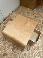 Refurbished Montessori Cube Table and Chair Set for Kids - Flexy Double Chair