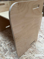 Refurbished Montessori Cube Table and Chair Set for Kids - Flexy Double Chair
