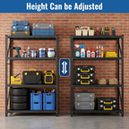 Condor Heavy Duty Garage Shelving Units - 60cm Depth