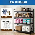 Condor Heavy Duty Garage Shelving Units - 60cm Depth