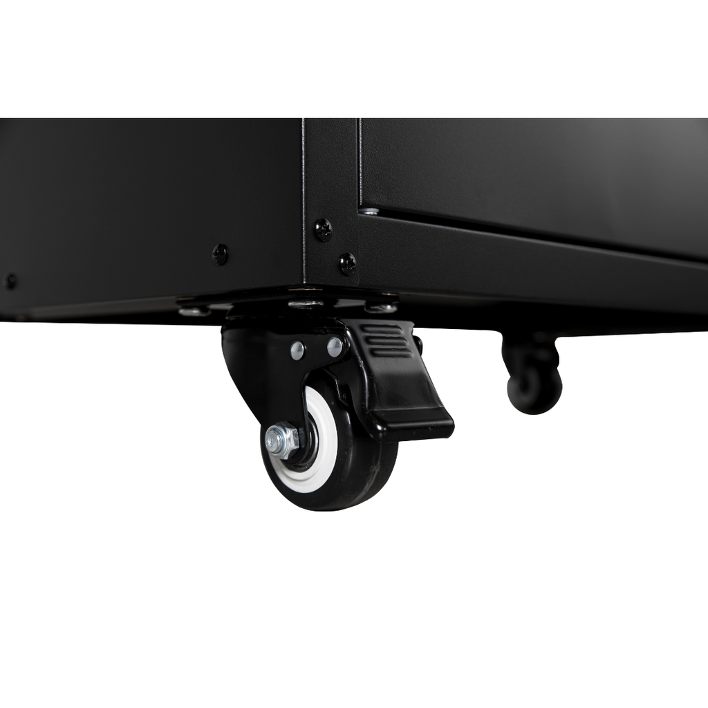 Metal Garage Tool Cabinets on Wheels - Huginn Black