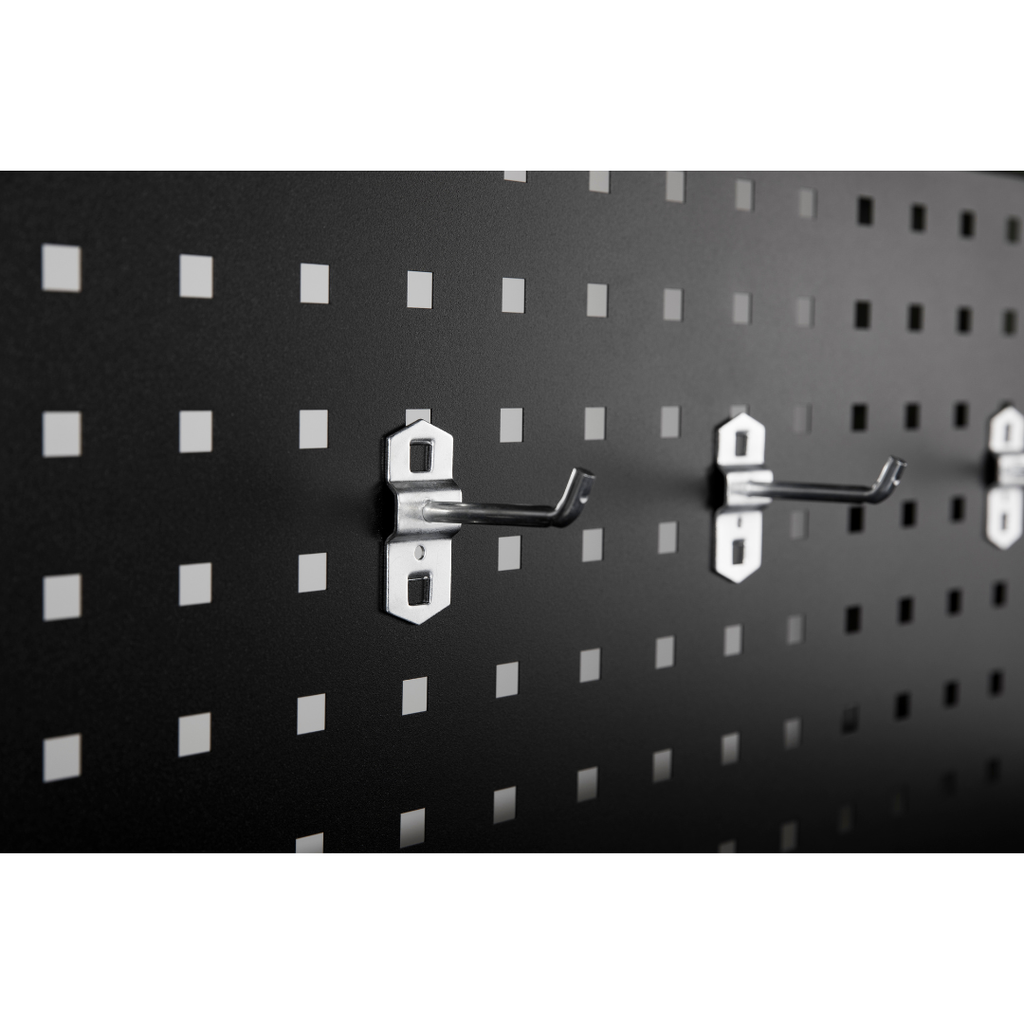 Metal Garage Tool Cabinets on Wheels - Huginn Black