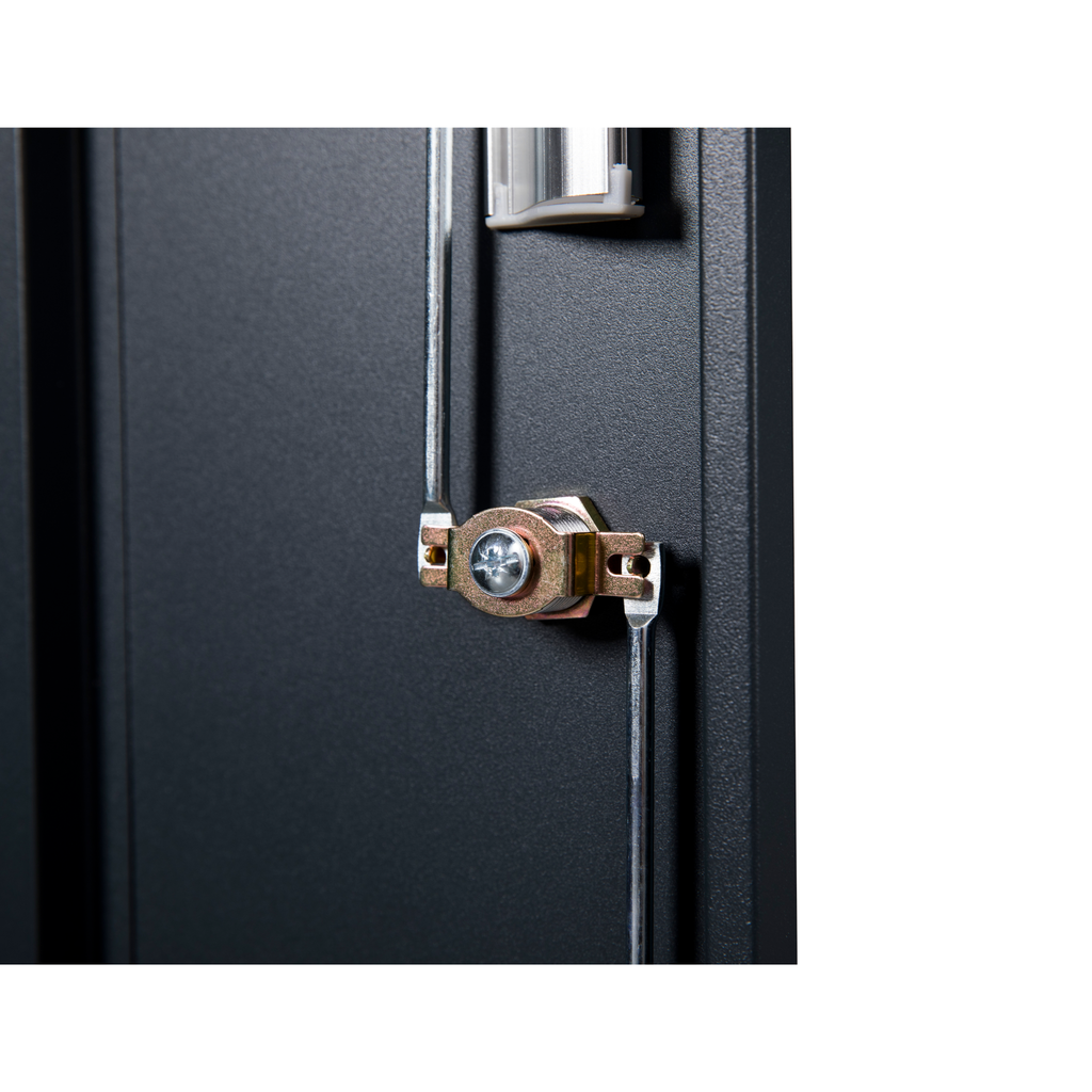 Metal Garage Tool Cabinets on Wheels - Huginn Grey