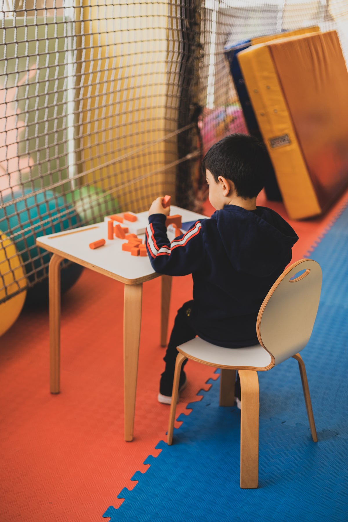 Montessori Table and Chair Set - Pearl