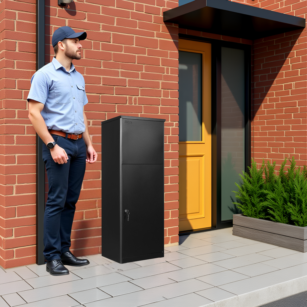 Adarna Metal Parcel Delivery Box Outdoor - Extra Large Post Box