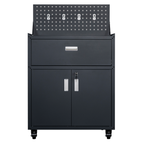 Metal Garage Tool Cabinets on Wheels - Muninn Grey