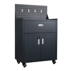 Metal Garage Tool Cabinets on Wheels - Muninn Grey