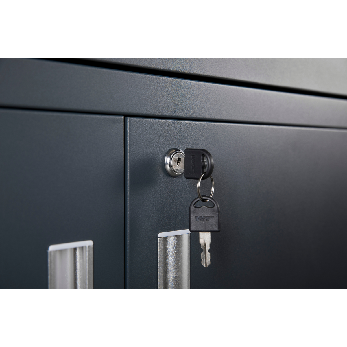 Metal Garage Tool Cabinets on Wheels - Muninn Grey