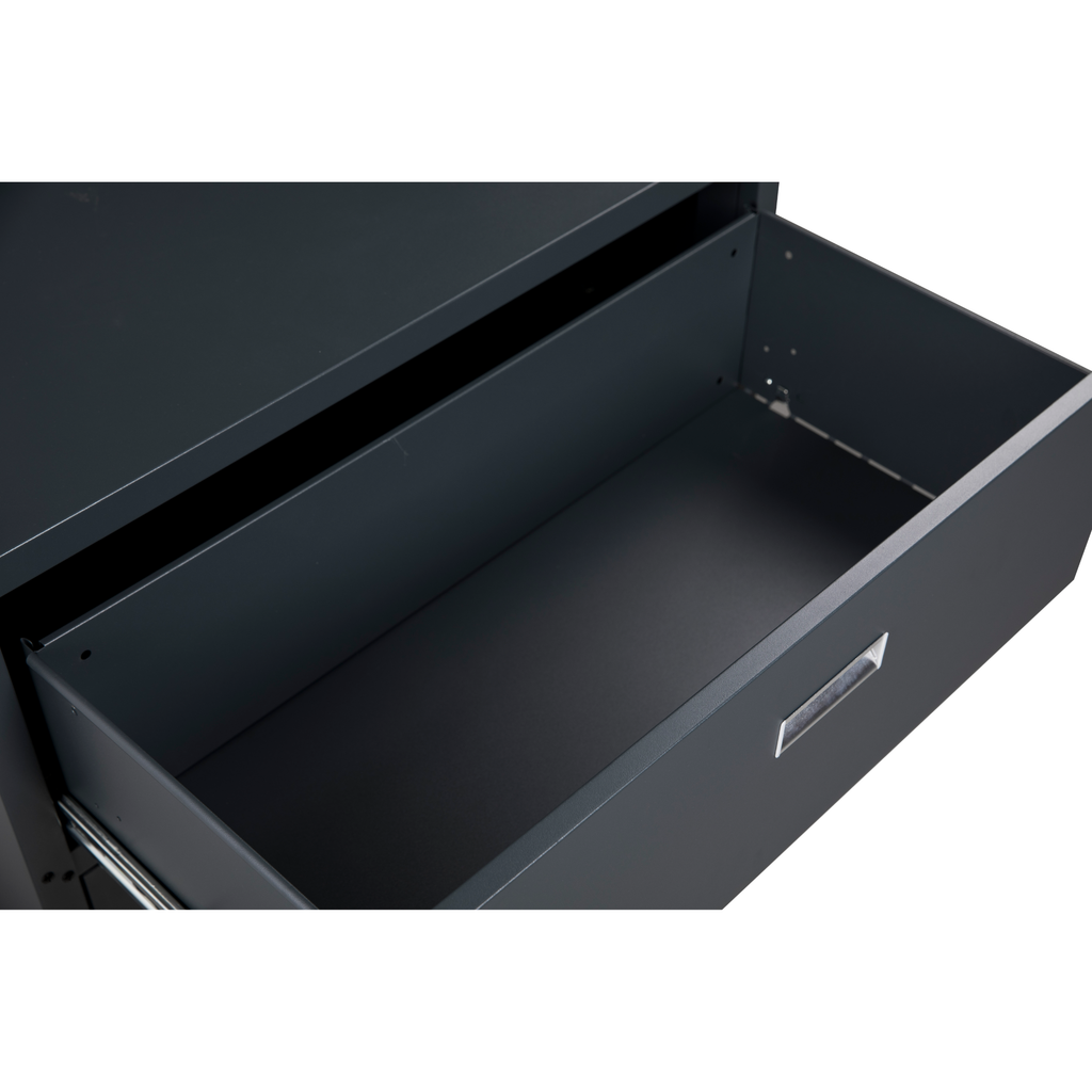 Metal Garage Tool Cabinets on Wheels - Muninn Grey
