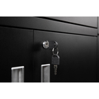 Metal Garage Tool Cabinets on Wheels - Muninn Black