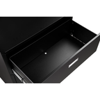 Metal Garage Tool Cabinets on Wheels - Muninn Black