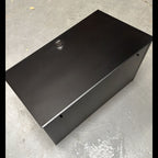 Lockable Metal Secure Parcel Delivery Container - Large (Black)