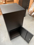 REFURBISHED Anqa Metal Parcel Delivery Box Outdoor - Extra Large (Black)