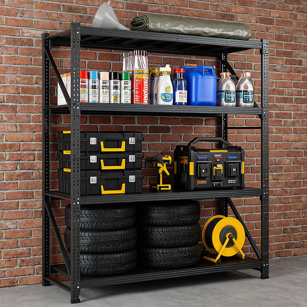 Condor Heavy Duty Garage Shelving Units - 60cm Depth
