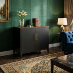 Metal Storage Cupboards, Side Cabinets - Bennu Black