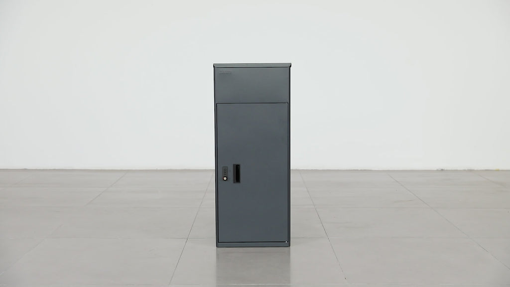 Metal Parcel Delivery Box Outdoor - Extra Large (Grey)