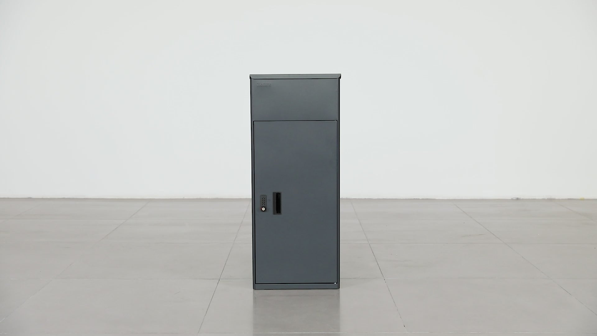 Metal Parcel Delivery Box Outdoor - Extra Large (Grey)