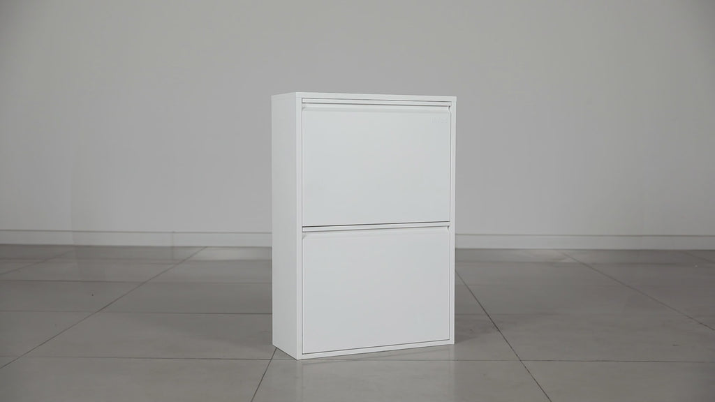 Metal Recycling Bin, Waste Separation Units - Rukh Grey