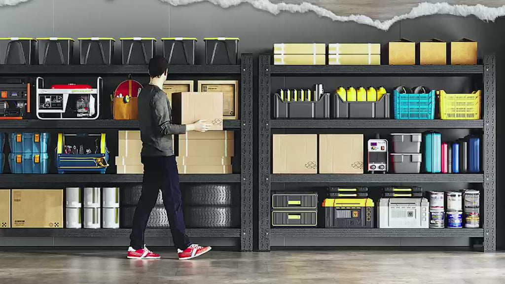 Condor Heavy Duty Garage Shelving Units - 60cm Depth