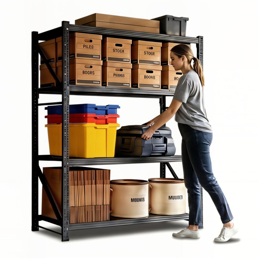 Condor Heavy Duty Garage Shelving Units - 60cm Depth